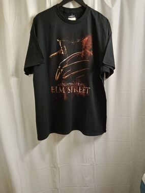 Men's Black A Nightmare on Elm Street Graphic Tee